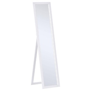 QingMoon Full Length Mirror, Freestanding or Wall Mounted Dress Mirror with Explosion-Proof Glass for Bedrooms and Living Room - 1 of 4