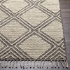 Mark & Day Masham 8'x10' Rectangle Woven Indoor Area Rugs Dark Gray: Geometric, Stain-Resistant, Cotton Wool Blend - 2 of 4