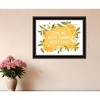 HomeRoots Take Me Where Summer Never Ends Black Framed Print Wall Art - 2 of 3