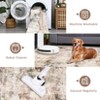 Washable Non-Slip Area Rugs: Modern Abstract Neutral Carpet, Soft Stain Resistant Rugs for Living Room, Bedroom, Home, Office - 4 of 4