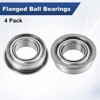 Unique Bargains Durable Chrome Steel Flanged Ball Bearing 4 5mm x 9mm x 3mm - 4 of 4