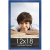 PosterPalooza | Classic Modern Blue Picture Frame - UV Acrylic, Foam Board Backing, Hanging Hardware - 2 of 4