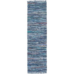 Rag Rug RAR121 Hand Woven Indoor Rugs - Safavieh - 1 of 4