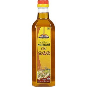 Yellow Mustard Oil (Kachi Ghani) - 33.8 Ounce (1 Liter) - Rani Brand Authentic Indian Products - 1 of 4