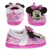 Disney Minnie Mouse Dual Sizes Girls' Slippers. (Toddler/Little Kids) - 2 of 4
