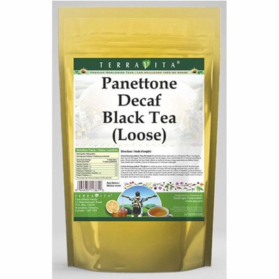 TerraVita Panettone Decaf Black Tea (Loose) (4 oz, ZIN: 531704, 1-Pack)