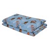 NoJo Warner Bros Space Jam Blue, Orange and Teal Looney Tunes Preschool Nap Pad Sheet - 2 of 4