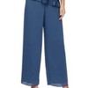 Women's Chiffon Straight Leg Pant - Alex Evenings - 2 of 3