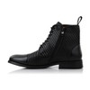 Polar Fox Mens Brooke MPX806061D Lace-up HIgh Top Woven Fashion Dress Boots with Zipper Closure - 4 of 4