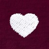 Dalix Mens Lil Heart Midweight Cotton Tee - 2 of 4