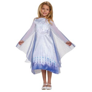 Girl's Classic Frozen II Snow Queen Elsa Costume - Medium : Target