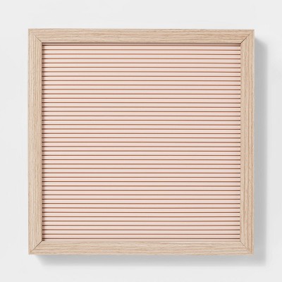 12"x 12" Letter Board Blush Peach - Room Essentials™