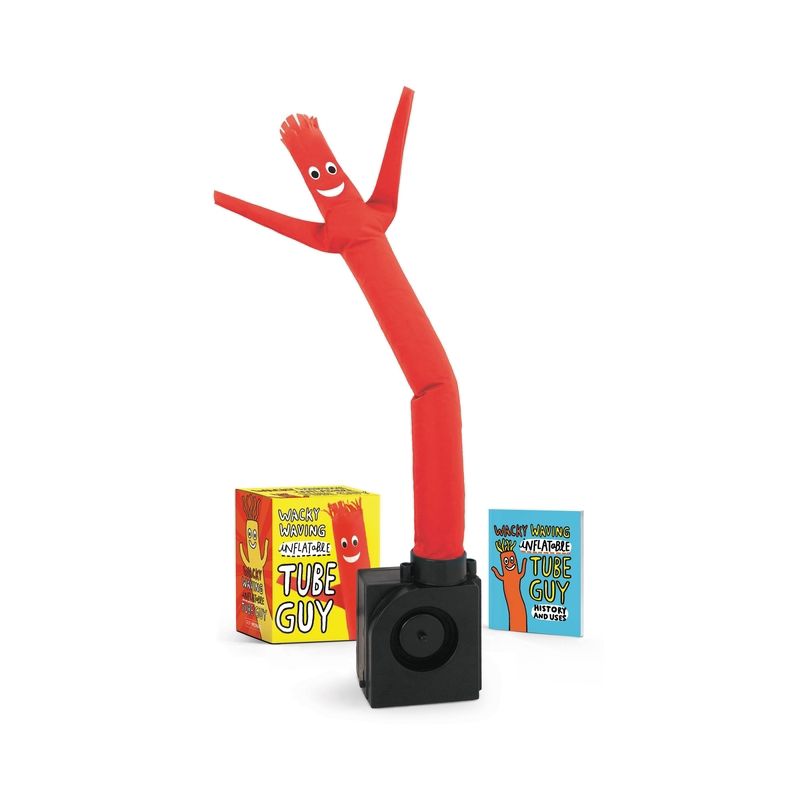 Wacky Waving Inflatable Tube Guy - (Miniature Editions) by  Conor Riordan (Paperback), 1 of 2