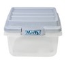 Hefty 18qt Plastic Storage Bin with Gray HI-RISE Stackable Lid - image 3 of 4