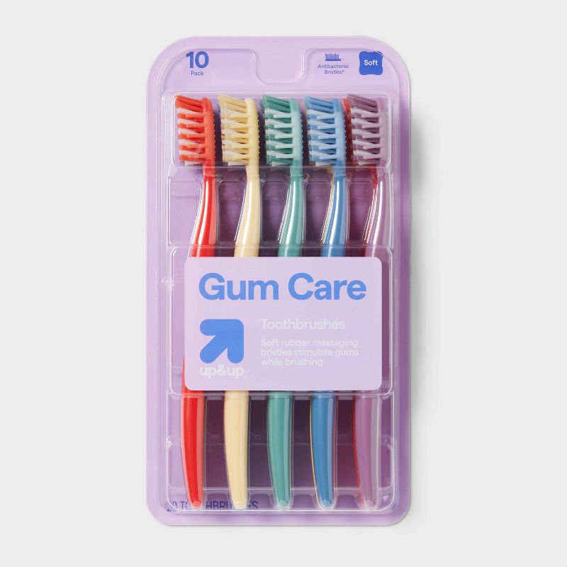Gum Care Toothbrush Soft - up & up™, 1 of 5