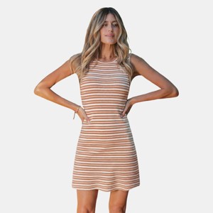strapless dresses for summer Sky To Moon Garden Charm Honey Floral Print Strapless Dress - Size M - Sweetheart Neckline & Ruffle Mini Skirt