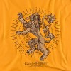Game Of Thrones Lannister Burst Sigil Adult T-Shirt - 2 of 4