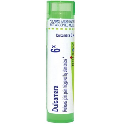 Dulcamara 6X by Boiron Homeopathic Single Medicine For Pain  -  80 Pellet