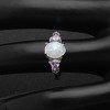 Celia Fire Opal Ring Purple Engagement Womens Ginger Lyne Collection - 4 of 4