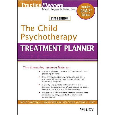 The Child Psychotherapy Treatment Planner - (PracticePlanners) 5th Edition (Paperback)