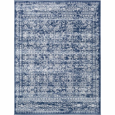 Hauteloom Michie Dark Blue Area Rug