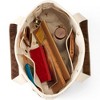 Lands' End Open Top Canvas Tote Bag - 2 of 4