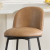 Spruce&Spring Swivel Counter Bar Stool Set 26 in Barstools with Metal Frame - 4 of 4