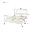 NicBex Twin Modern Wooden Platform Bed with Headboard and Footboard for Bedroom and Living Room - 2 of 4