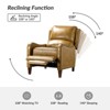 Jade Genuine Leather Cigar Chair Recliner | Karat Home - image 4 of 4