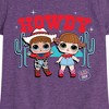 Girls' - LOL Surprise! - Howdy Cowgirls Fitted Short Sleeve Graphic T-Shirt - 2 of 4