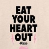 Women's - Grease - Eat Your Heart Out Lightweight French Terry Wide Neck Long Sleeve Shirt - 2 of 4