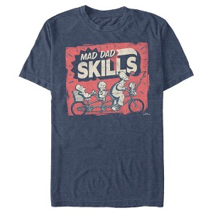 Men's The Simpsons Father's Day Mad Dad Skills T-Shirt - 1 of 4
