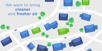 Pure Guardian Blue and White Ultrasonic Cool and Warm Mist Humidifier