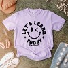 Simply Sage Market S.W.Smiley Let's Learn Today Circle Garment Dyed Tee - 3 of 4