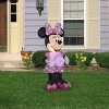 Gemmy Airblown Inflatable Minnie Mouse in Pink Polka Dot Easter Dress, 3.5 ft Tall, - 2 of 4