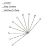 Unique Bargains DIY Craft Necklaces Bracelets Earrings Jewelry Making Iron 21 Gauge Eye Pins 500 Pcs - 4 of 4