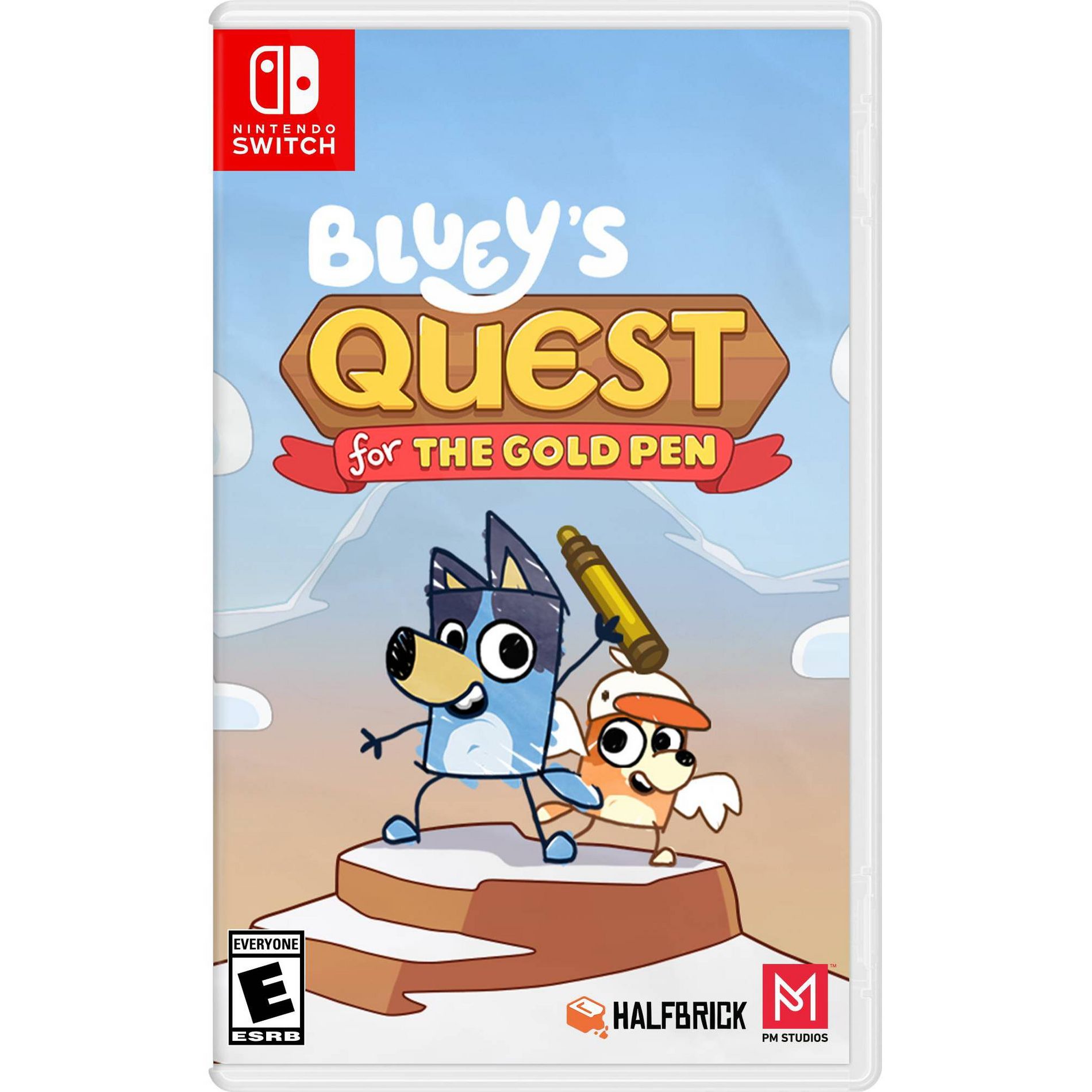Bluey's Quest for The Gold Pen - Nintendo Switch