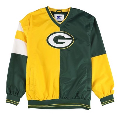 STARTER Mens Green Bay Packers Windbreaker Jacket