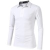 Men's Casual Golf Shirt Athletic Long Sleeve T Shirts - 3 of 4