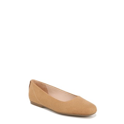 Dr. Scholl's Womens Wexley Ballet Flat Tan Microfiber 10 M : Target