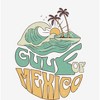 Gulf of Mexico Wave Text Youth Crew Neck Short Sleeve Tee - 2 of 2