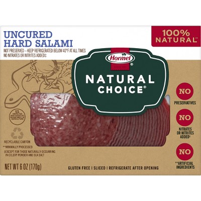Hormel Natural Choice Hard Salami - 6oz