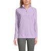 Lands' End Women's Anyweather Fleece Quarter Zip Pullover - 2 of 3