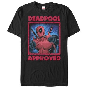 Men's Marvel Deadpool Approved T-Shirt - 1 of 4