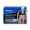 Attends Incontinence Underwear for Men, Ultimate Absorbency, Size S/M, 80 Count - 3 of 4