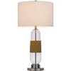 Cal Lighting BO-3127TB 150W 3 Way Everett Bubbled Glass Table Lamp - 2 of 4
