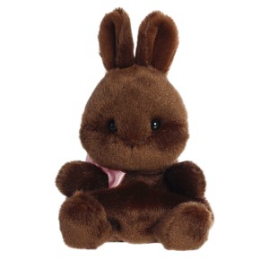 Aurora Mini Richie Chocolate Bunny Palm Pals Adorable Stuffed Animal 5" - 1 of 4