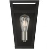 Livex Lighting Schofield 1 - Light Wall Light in  Black/Brushed Nickel - 4 of 4