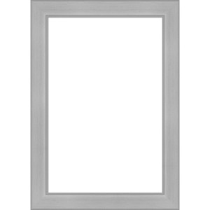 Amanti Art 21"x15" Vista Brushed Nickel Narrow Framed Magnetic Dry Erase Board - 1 of 4
