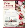 Courtside Market Winter Barn with Mill Winter Cranberry 18oz Soy Wax Candle Glass Jar & Lid - 3 of 3